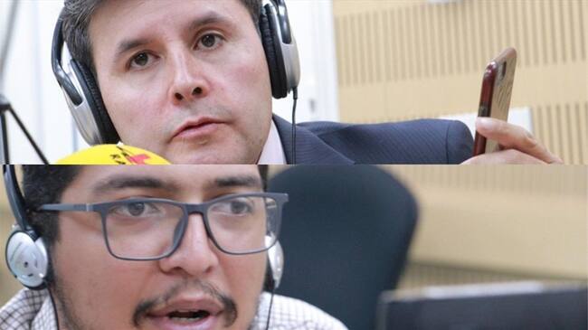 Pedro Vaca Villareal, director de la Flip, invitado de La W para hablar del presente de los medios de comunicación a propósito del caso Pizano.. Foto: La WCon Vicky Dávila