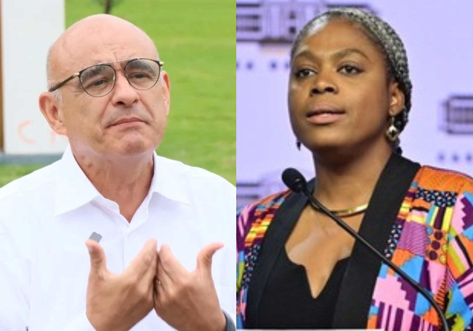 José Ismael Peña, rector Universidad Nacional y Aurora Vergara, ministra de Educación. Fotos: Suministradas.