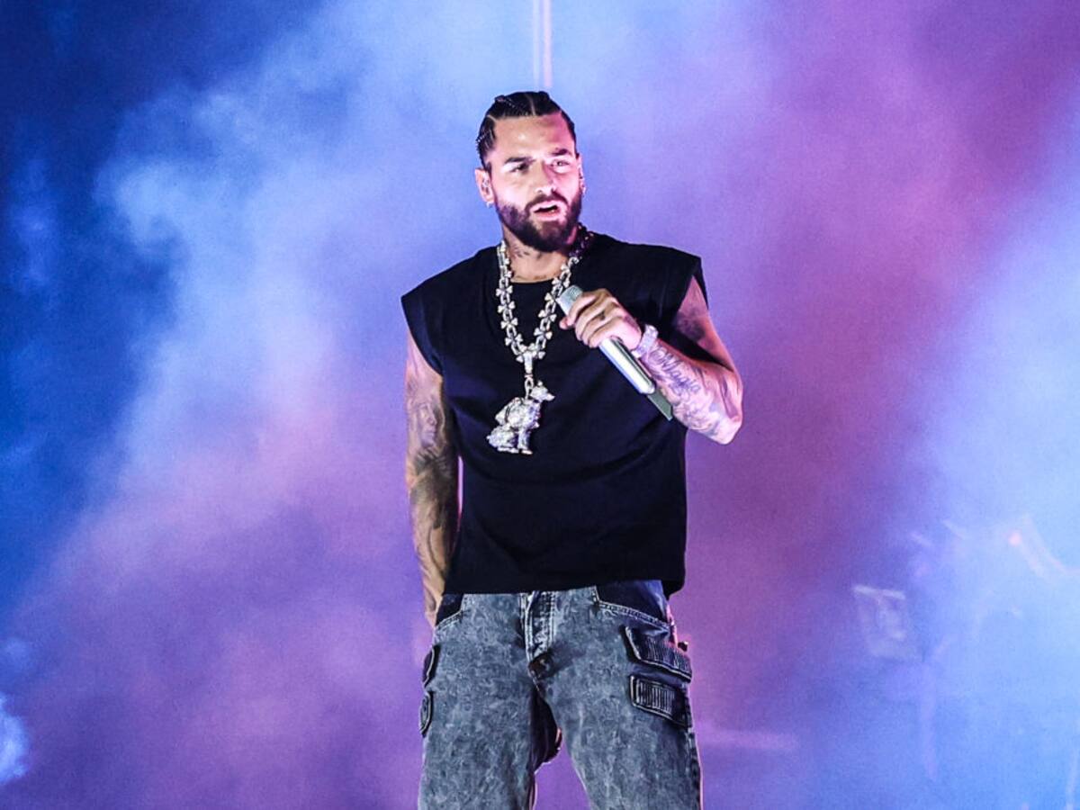 Eufórica celebración de Maluma al campeonato de Argentina: se botó a la piscina