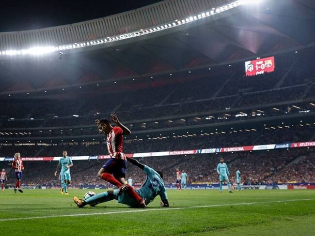 Barcelona igualó con el Atlético de Madrid y mantiene su invicto. Foto: Getty Images.