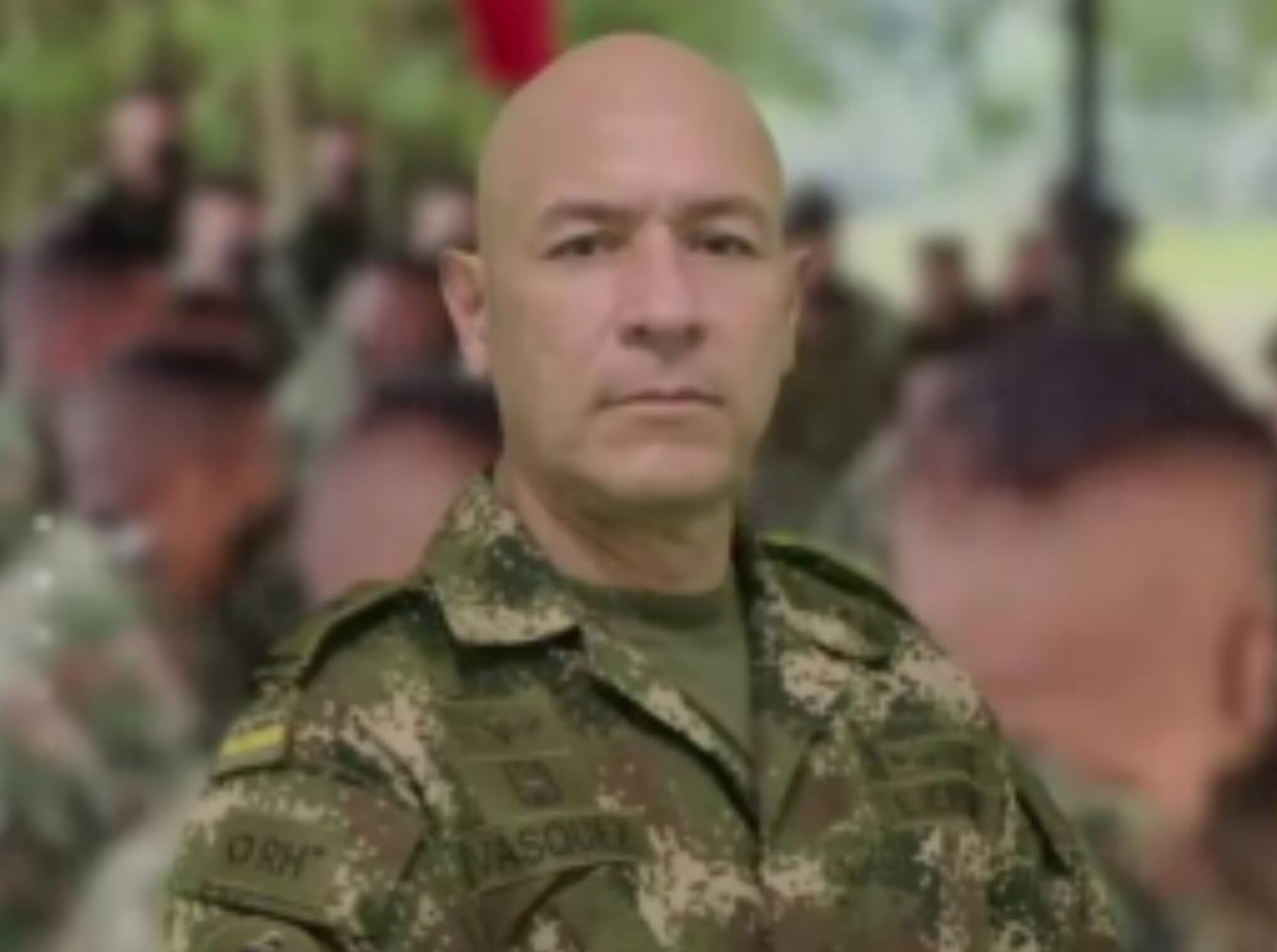 Coronel José David Vásquez Acevedo. Foto: Cortesía Ejército