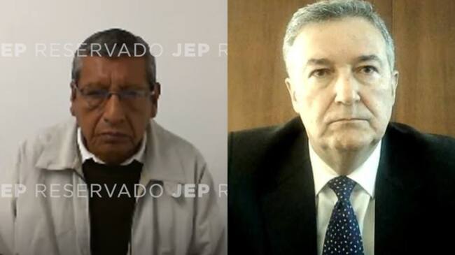 Benito Molina y de Luis Gallo. Fotos: cortesía JEP Reservado