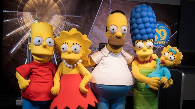 Los Simpson. Foto: Getty Images