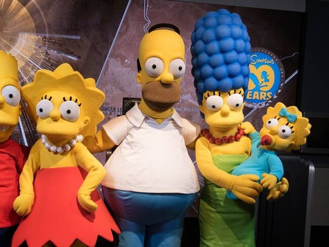 Los Simpson. Foto: Getty Images