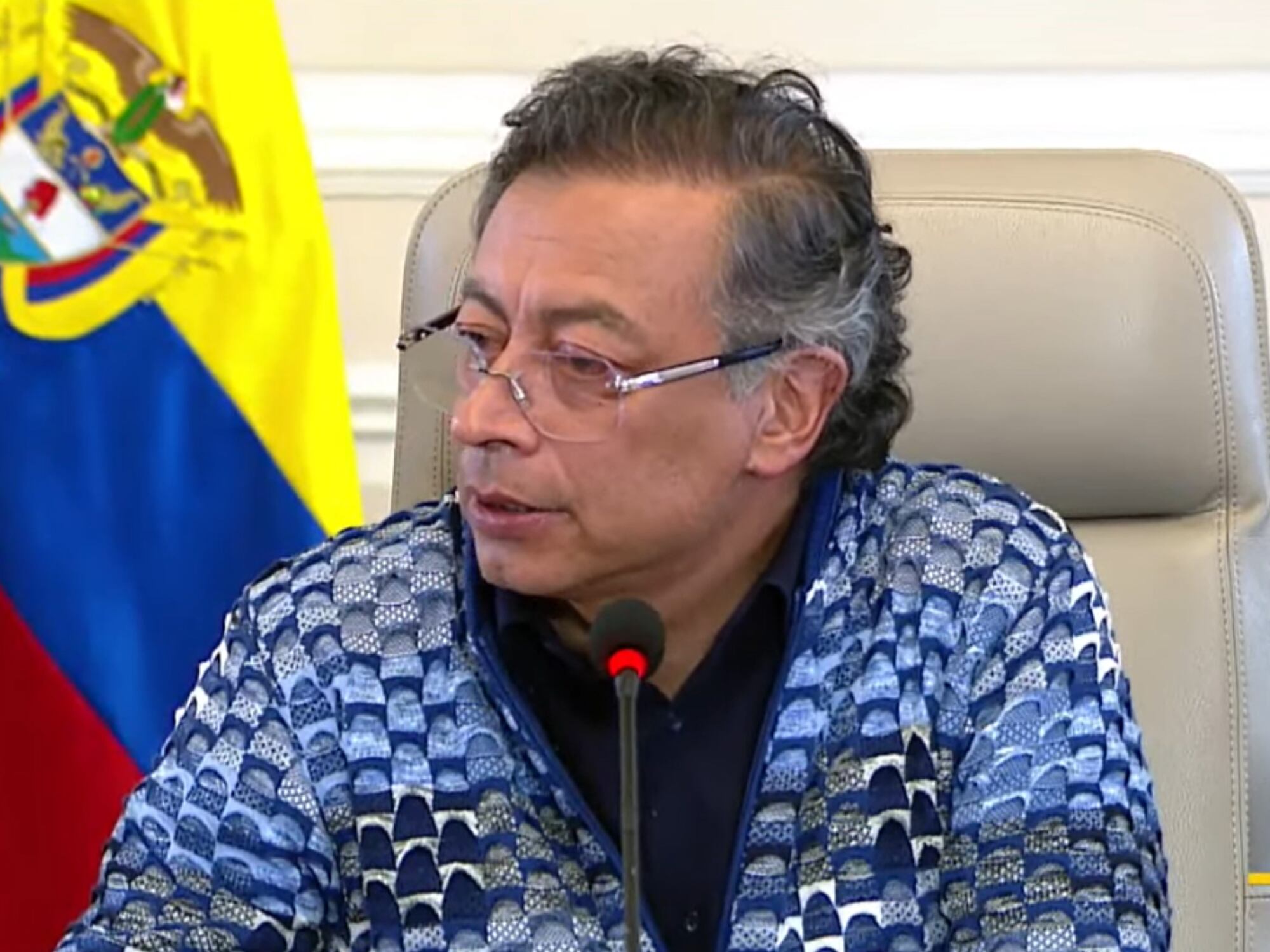 Gustavo Petro. Foto: captura de pantalla.