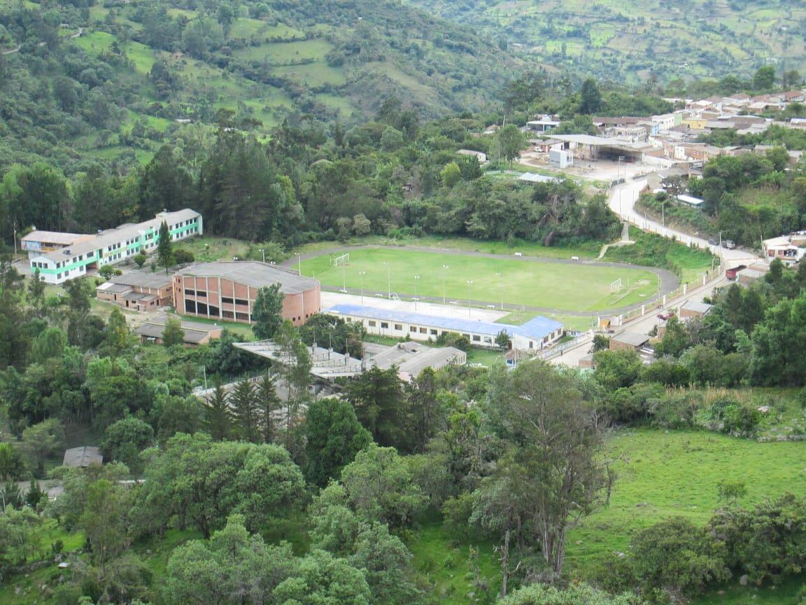 Colegio en Boyacá. Foto: Cortesía a Jorge Herrera.