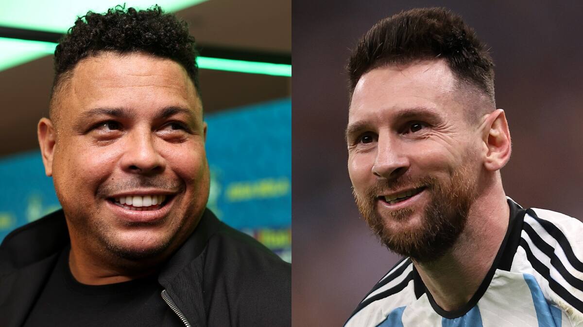 Ronaldo: estaría feliz si Messi gana, pero Argentina no es que juegue un gran fútbol