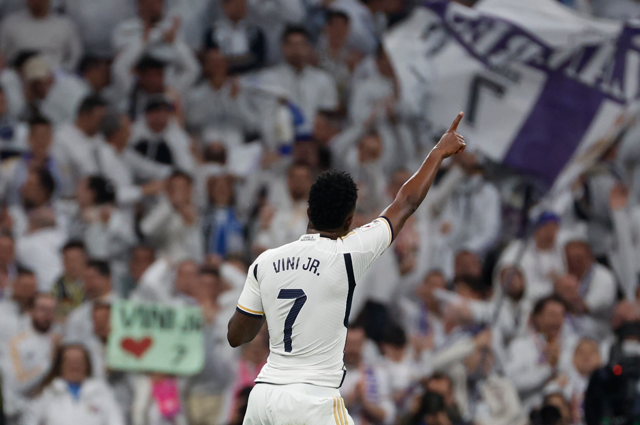 Vinnicius JR. Foto: EFE/Daniel Gonzalez