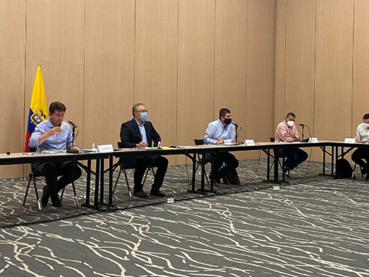 Iván Duque lidera consejo de seguridad en Pereira