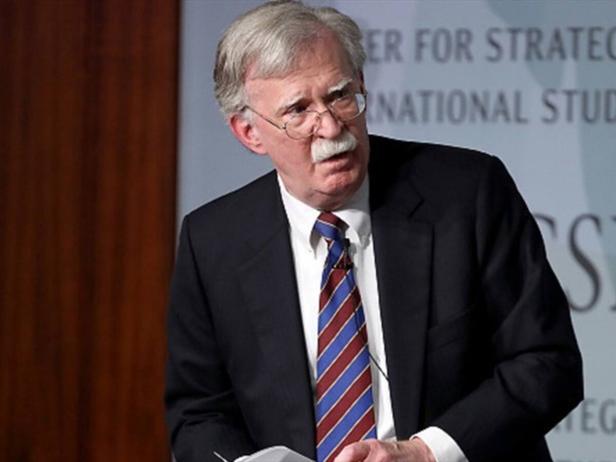 EE.UU. acusa a ciudadano iraní de intentar asesinar a John Bolton