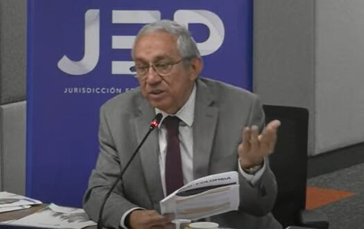 Darío Acevedo. Foto: Cortesía JEP