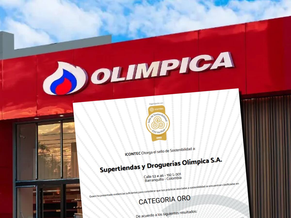 Supertiendas Olímpica obtuvo Sello de Sostenibilidad de Icontec categoría Oro: “demuestra compromiso”