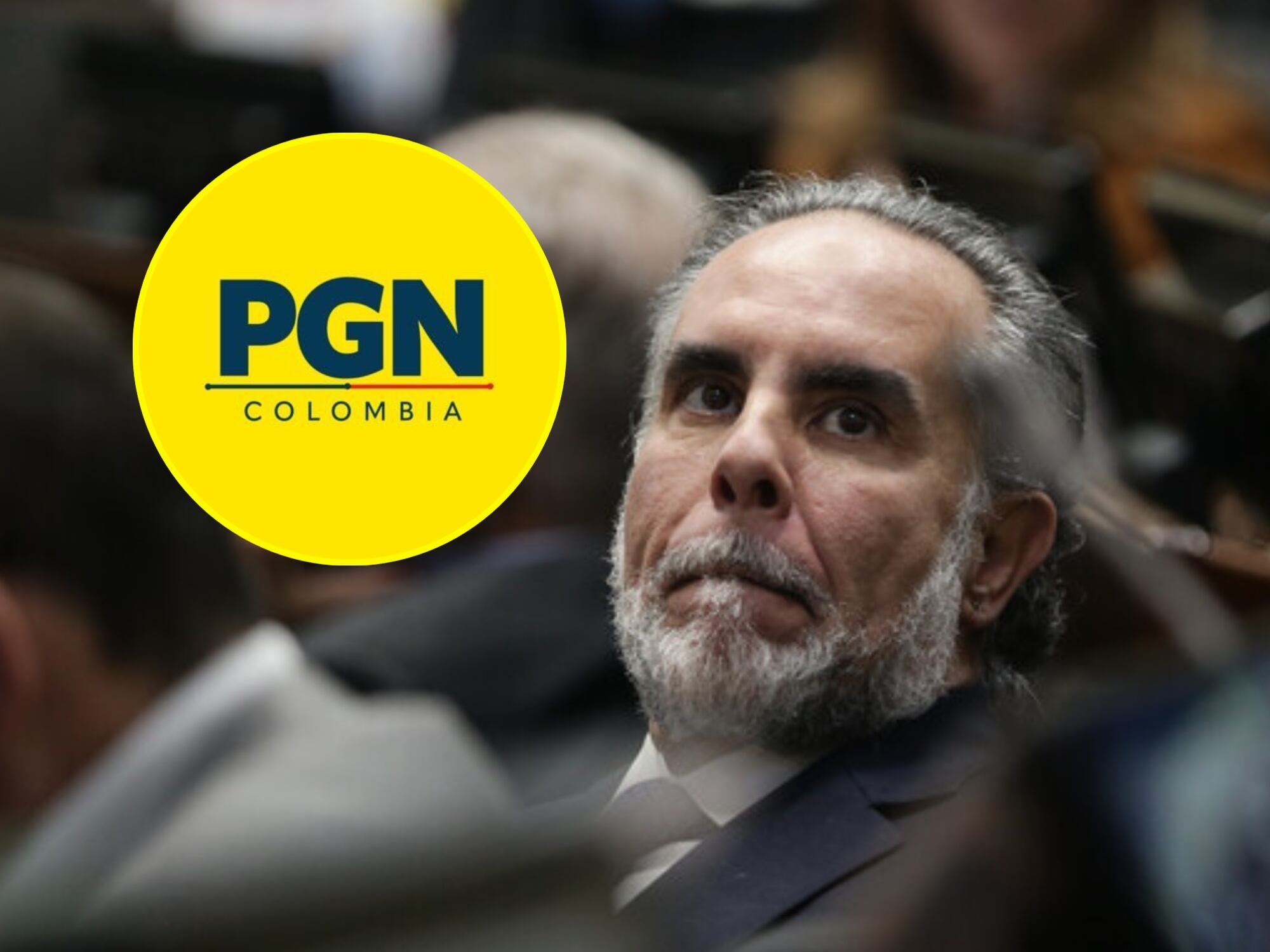 Procuraduría y Armando Benedetti. Fotos: X @PGN_COL / (Colprensa - Catalina Olaya)