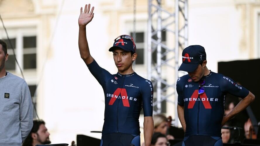 Egan Bernal se pronuncia acerca de la situación actual del país.. Foto: Getty Images