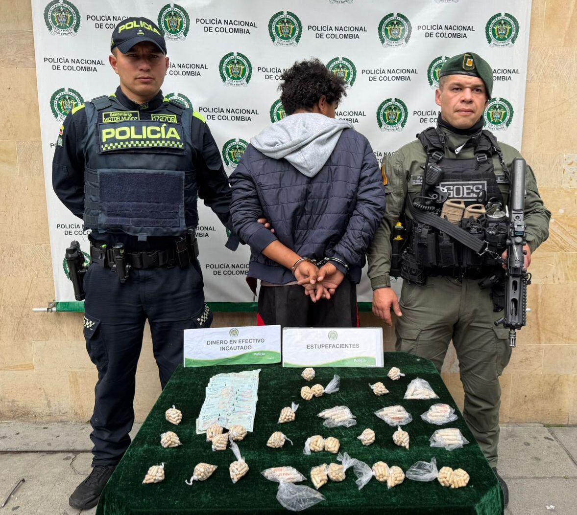 Alias 'Newman'. Foto: Policía