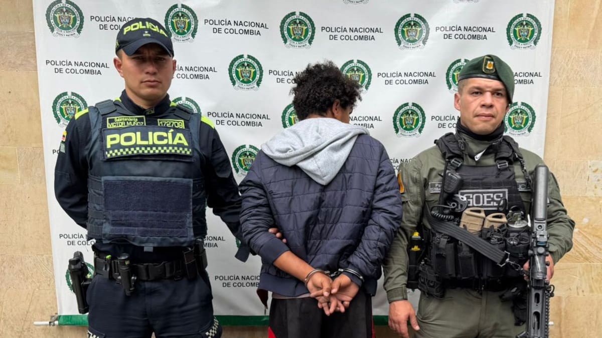Fue capturado alias ‘Newman’, uno de los mayores vendedores de droga en San Bernardo, Bogotá