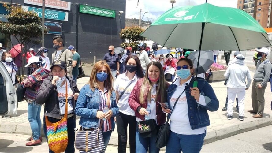Este miércoles se adelantarán caravanas de trabajadores y educadores de Tunja a Bogotá y de Sogamoso a Tunja.. Foto: La W