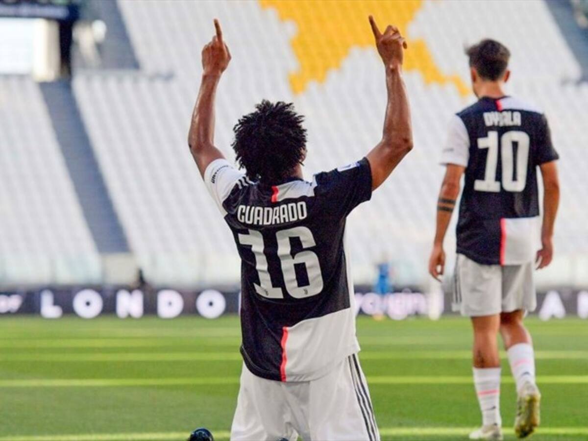Con Cuadrado como protagonista, Juventus gana y asegura el liderato