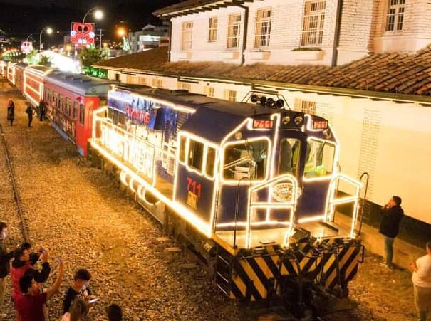 Se puso en marcha el tren turístico de Boyacá para la temporada de fin de año. / Foto: Suministrada