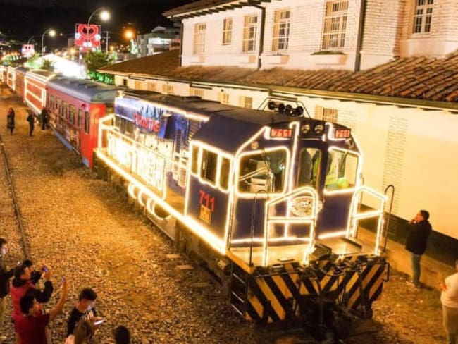 Se puso en marcha el tren turístico de Boyacá para la temporada de fin de año. / Foto: Suministrada