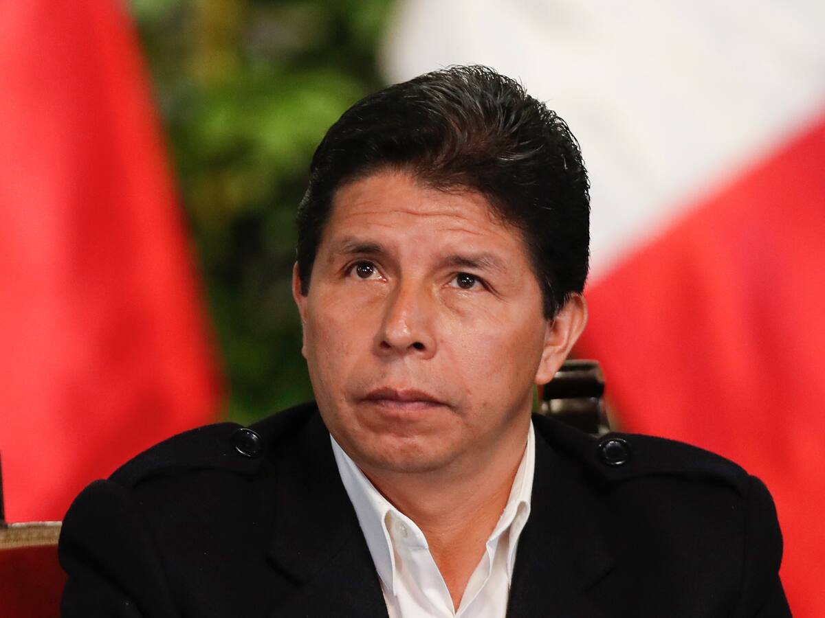 Condenado a más de once años de prisión el expresidente de Perú Pedro Castillo por conspiración