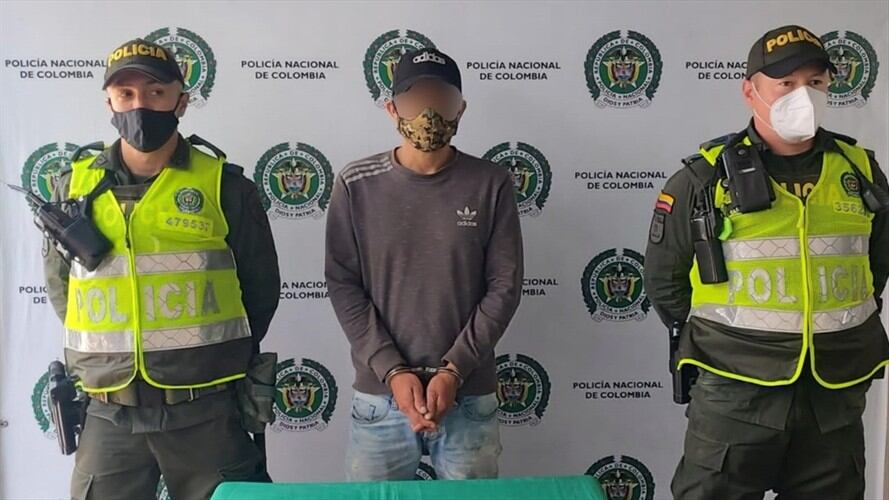 Capturado por múltiples abusos sexuales. Foto: Policía de Risaralda.