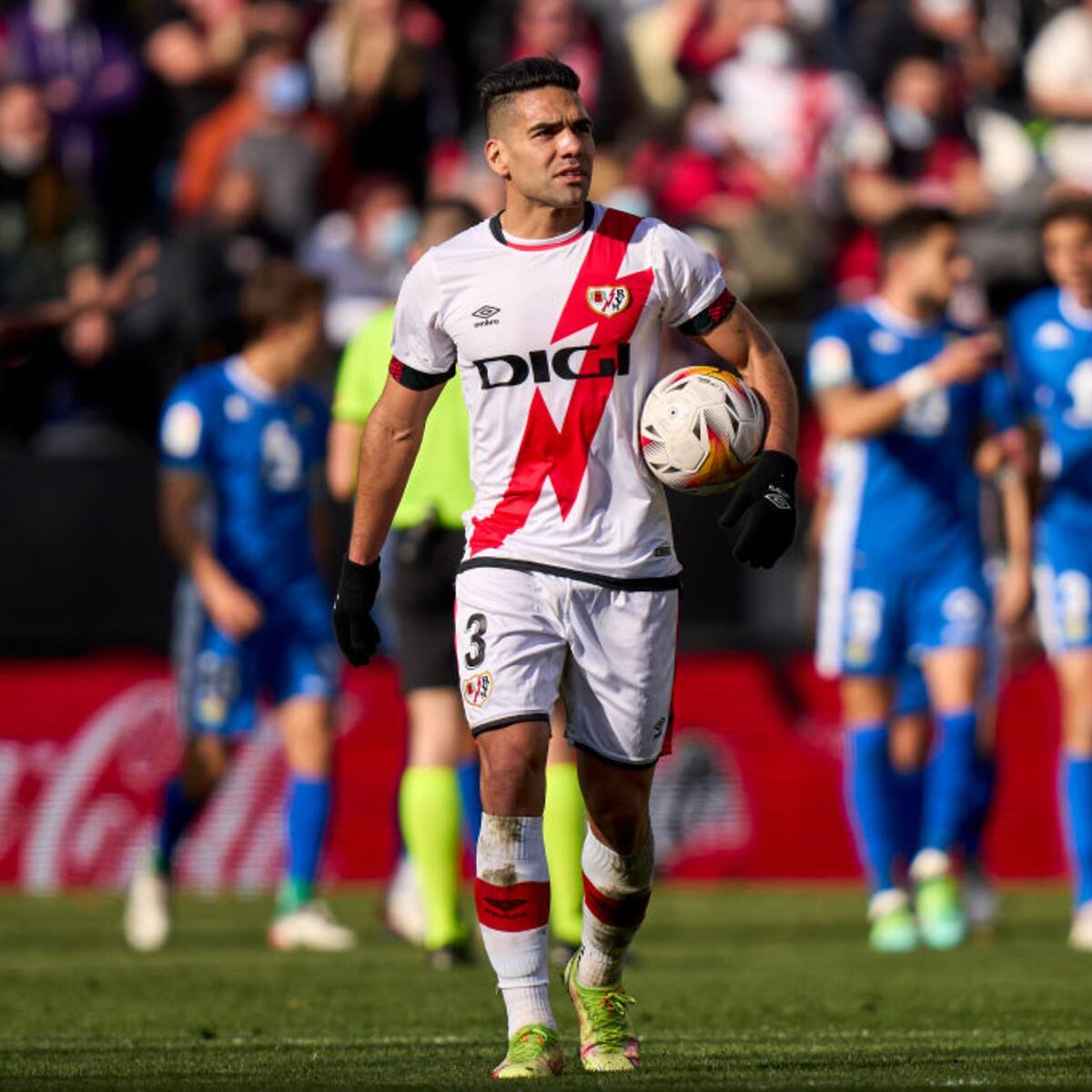 Gran noticia: Falcao jugó todo el partido con el Rayo en su empate ante el Betis