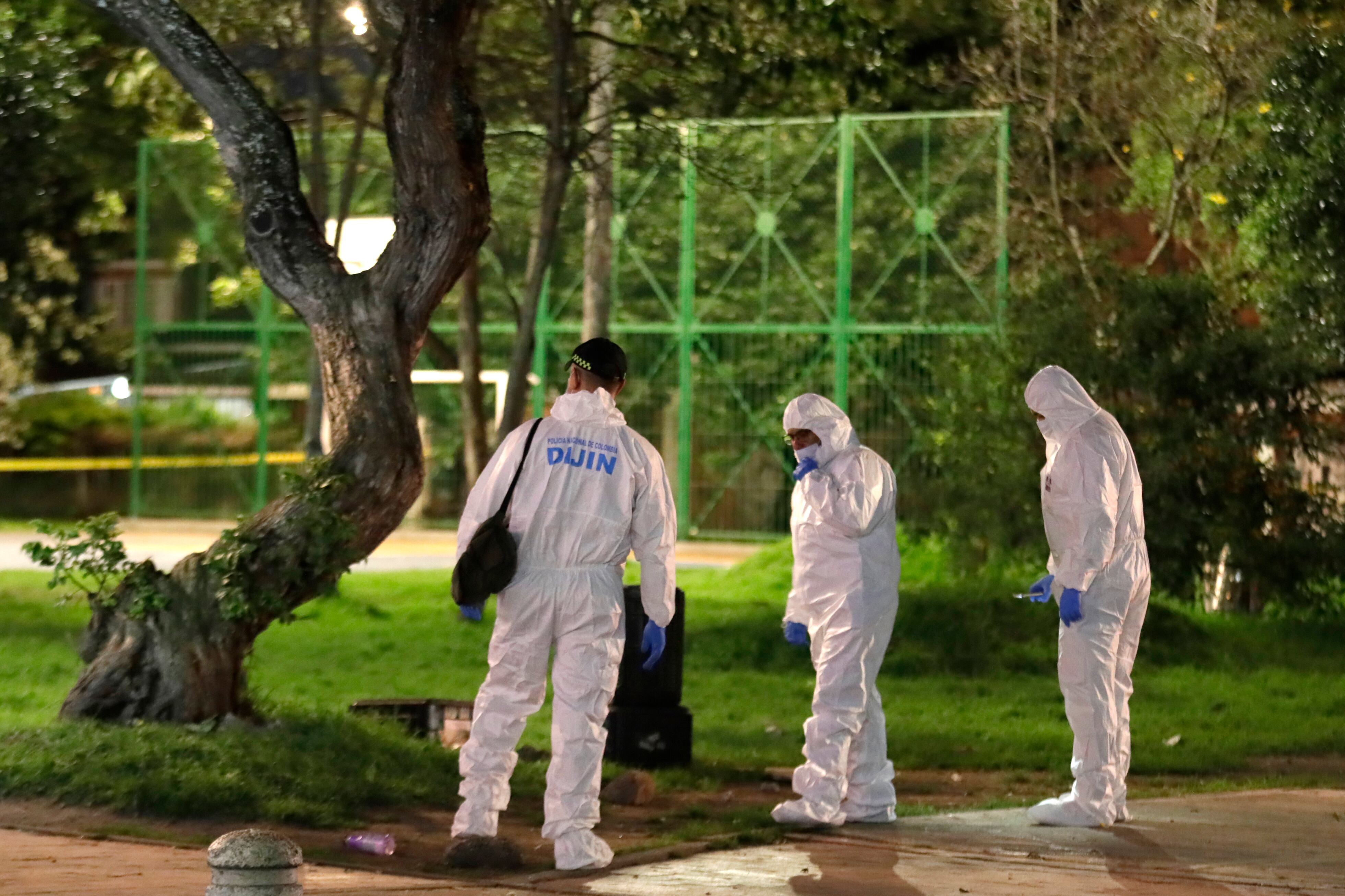 Atentado contra el senador Miguel Uribe Turbay en Bogotá (Colombia). Foto: EFE/ Carlos Ortega