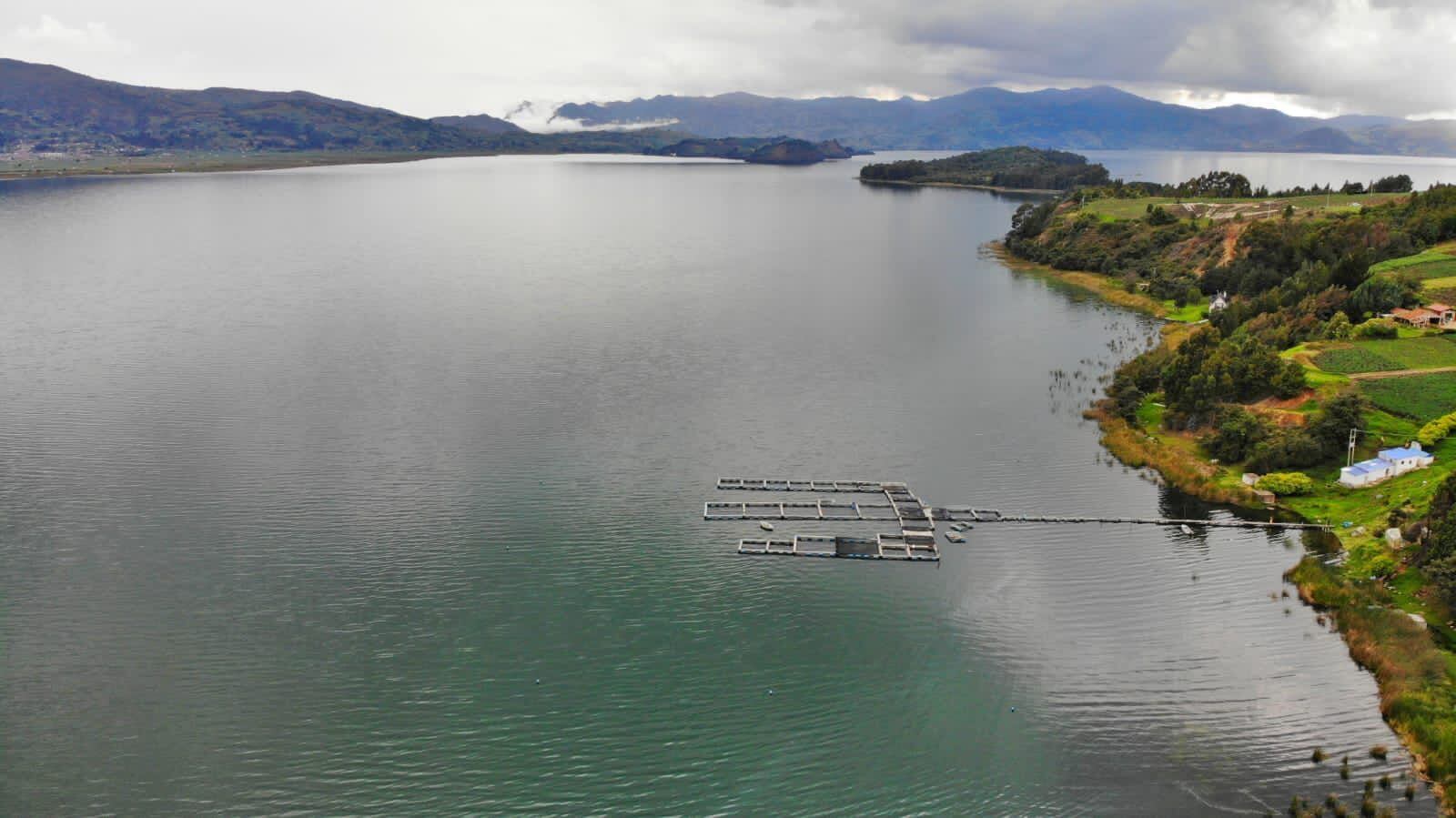 Precisa que se está realizando un estricto control y seguimiento a la calidad del agua del ecosistema. Foto: Corpoboyacá.