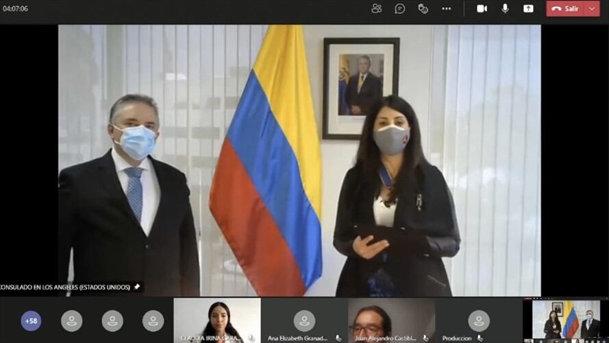 Diana Trujillo recibe Cruz de Boyacá por su papel en la NASA. Foto: Captura de pantalla