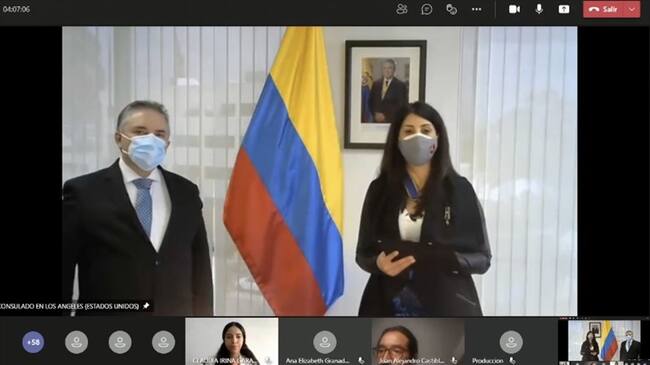 Diana Trujillo recibe Cruz de Boyacá por su papel en la NASA. Foto: Captura de pantalla