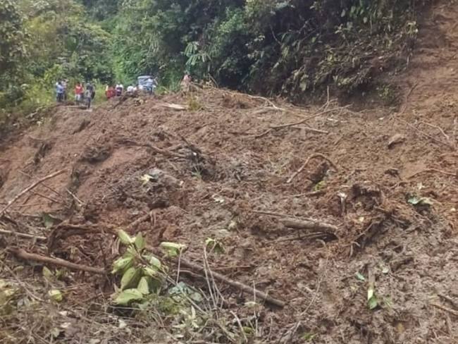 En la emergencia también perdió la vida la compañera sentimental del hombre desaparecido. Foto: Cortesía.