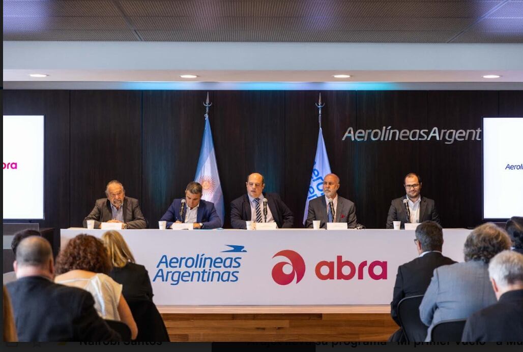 Avianca firmó Memorando de Entendimiento con Aerolíneas Argentinas. Foto: cortesía Avianca.
