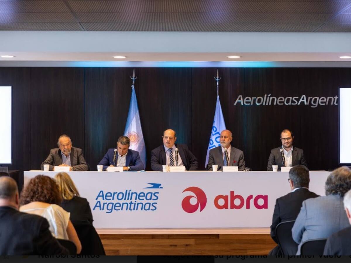Memorando de Entendimiento entre Grupo Abra y Aerolíneas Argentinas