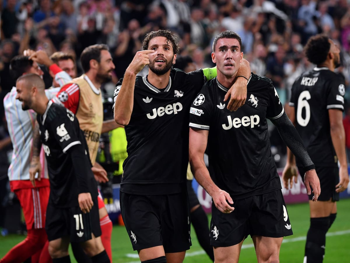 Partidazo en Champions: Juventus y Borussia Dortmund empataron 4-4 en la primera fecha