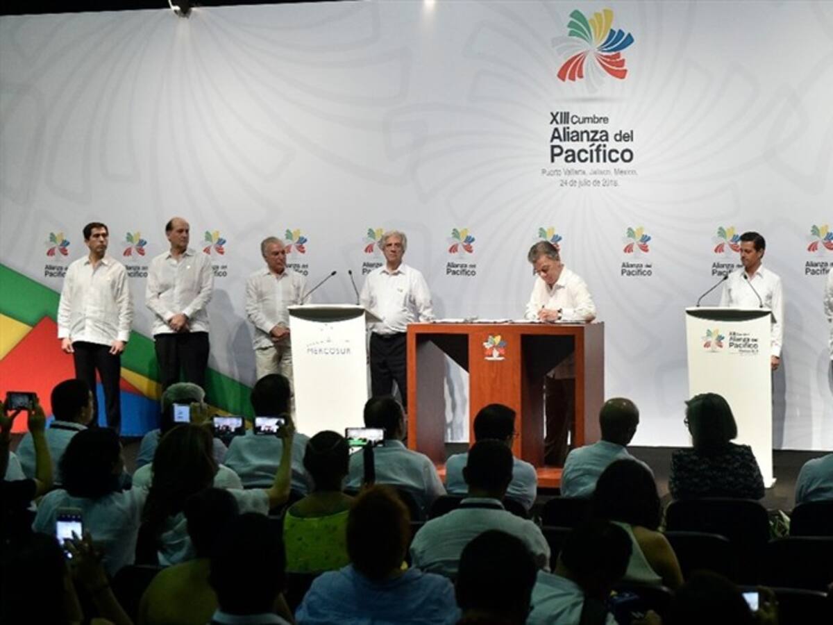 Alianza del Pacífico busca un TLC con Mercosur