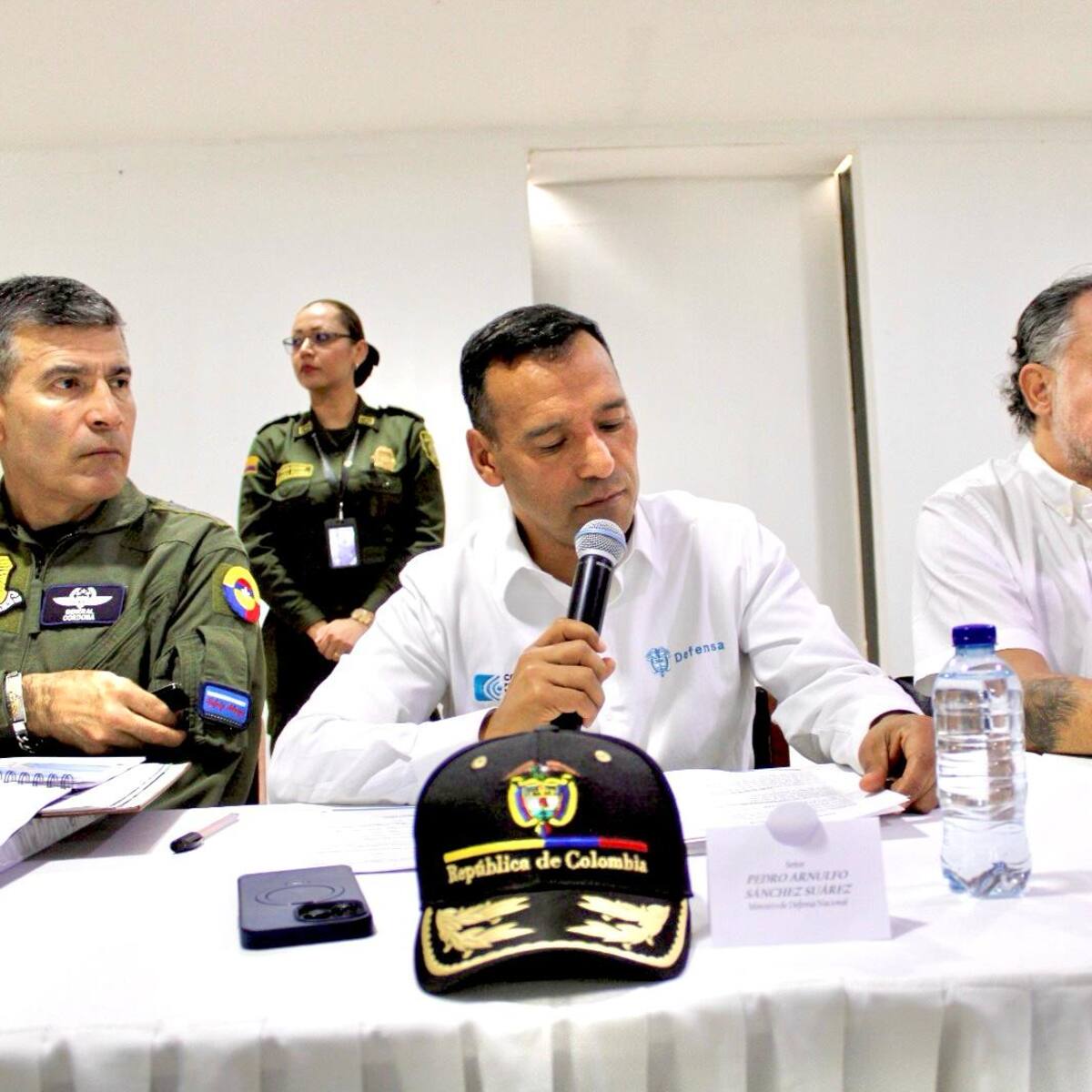MinDefensa adelantó consejo de seguridad en Cesar