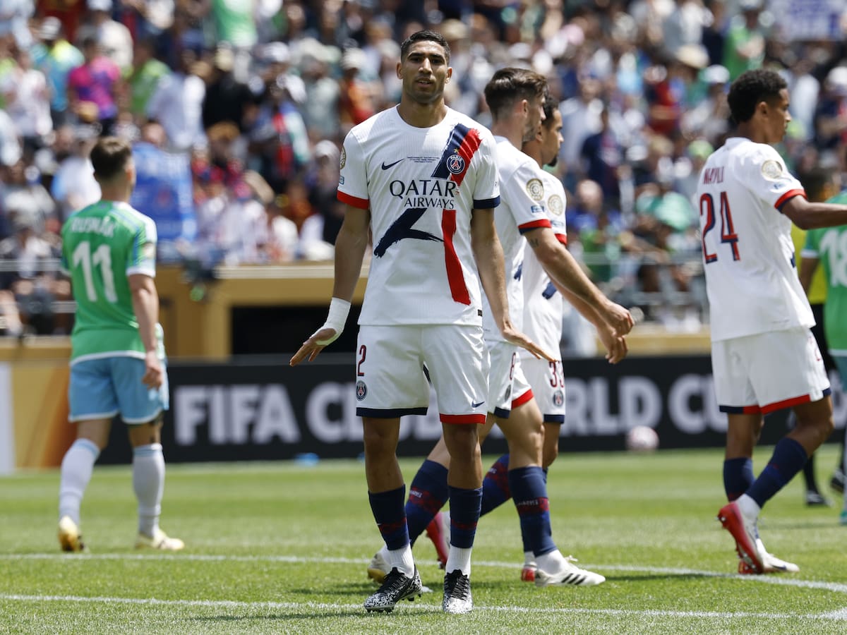 PSG superó 2-0 al Seattle Sounders y selló su clasificación a octavos de final del Mundial de Clubes