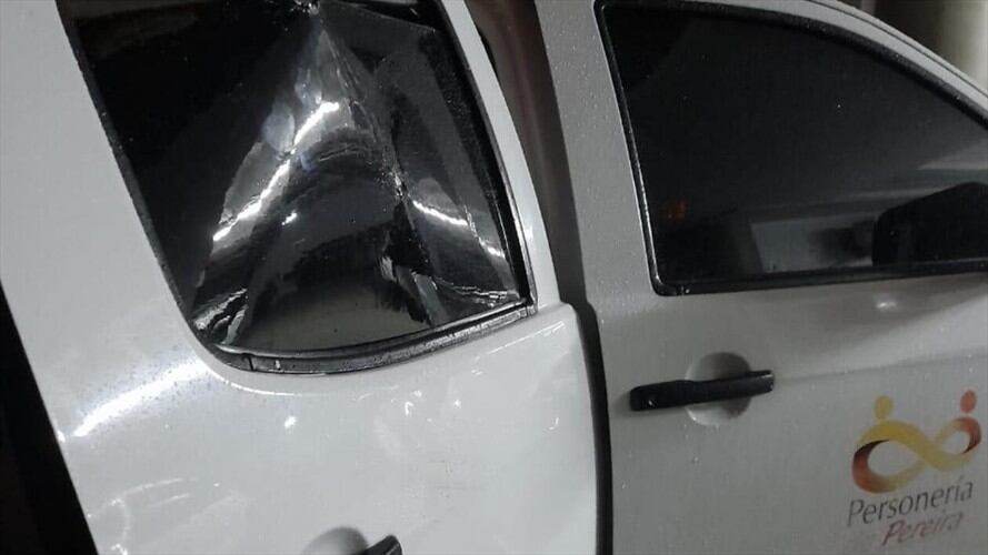 Vehículo de la Personería de Pereira. Foto: Suministrada (Personería de Pereira)