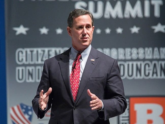 Todo se resume a que Trump pueda ganar en la Florida: Richard Santorum