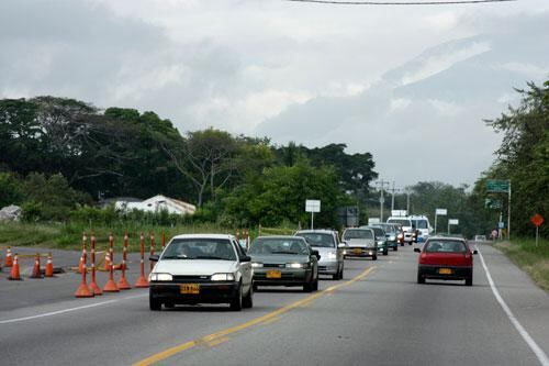 Transito en vías de Ibagué (Foto: El Nuevo Día/Colprensa)