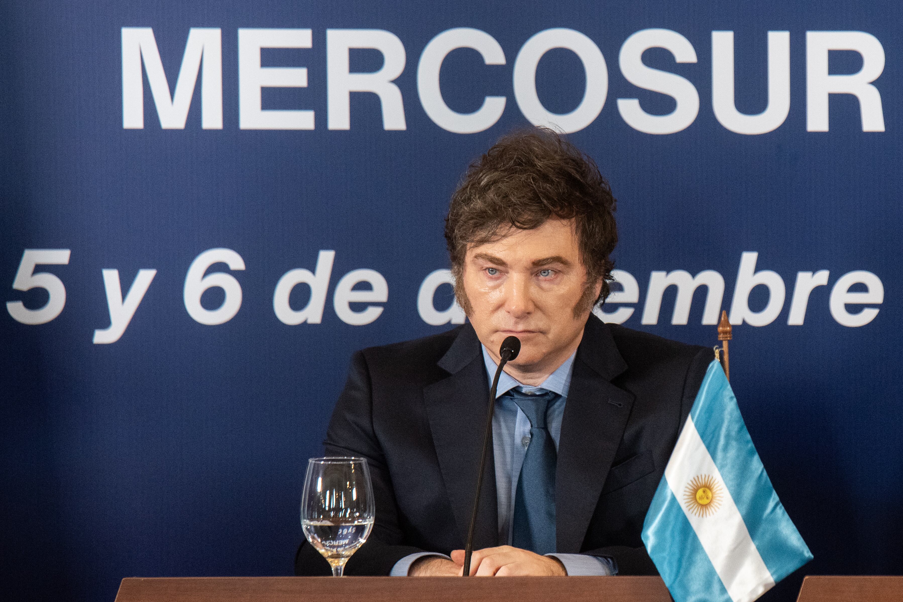 El presidente de Argentina, Javier Milei, FOTO: EFE/ Sofía Torres