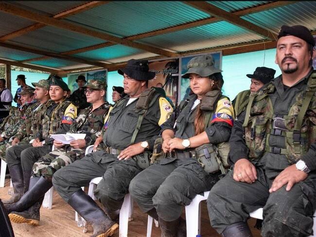 Estado Mayor Central de las Farc, facción disidencia que lidera alias 'Iván Mordisco'. Crédito: Colprensa.
