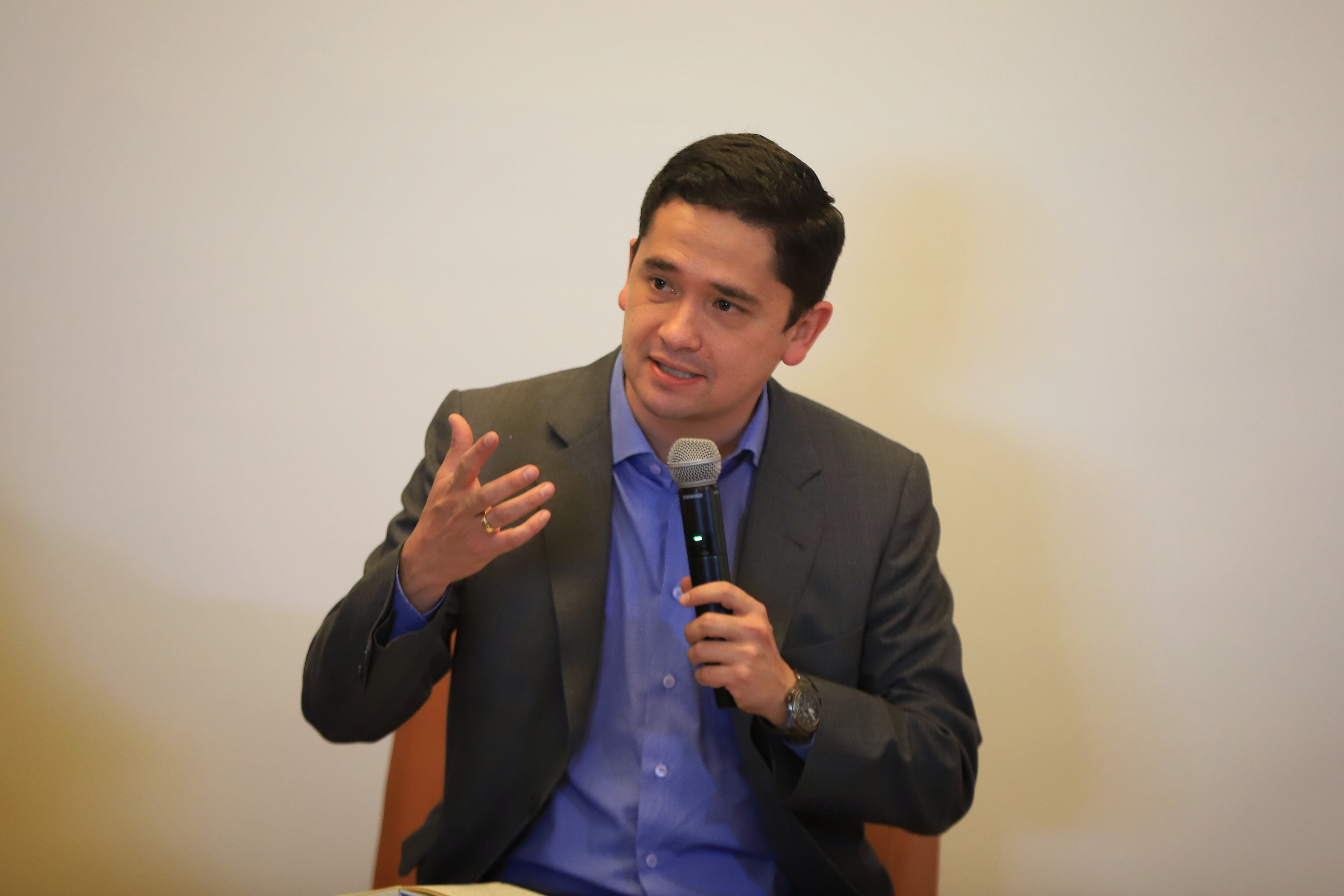 Bogotá 11 de Noviembre del 2021. Entrega de resultados del Panel de Opinión 2021. En la foto: José Daniel López, Representante a la Cámara. (Colprensa - Álvaro Tavera)