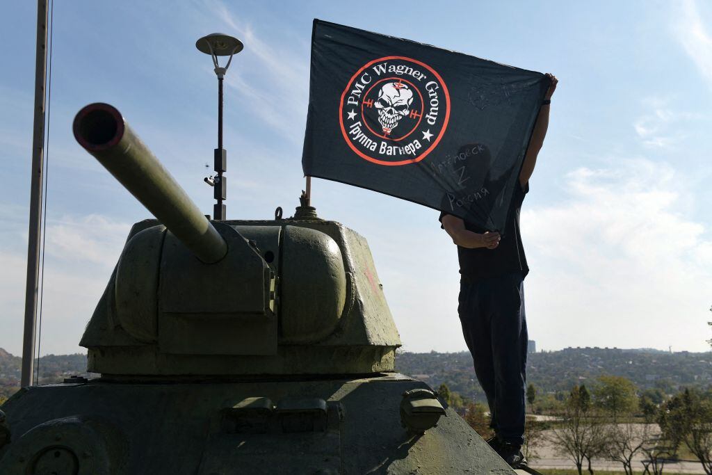 Grupo de mercenarios rusos Wagner. (Foto: STRINGER/AFP via Getty Images)