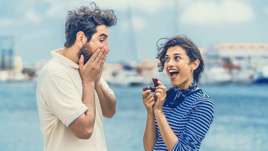 Solo el 5% de las mujeres le pide matrimonio a su pareja. Foto: Prensa Aruba