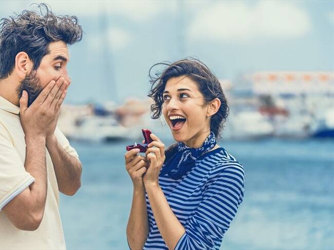 Solo el 5% de las mujeres le pide matrimonio a su pareja. Foto: Prensa Aruba