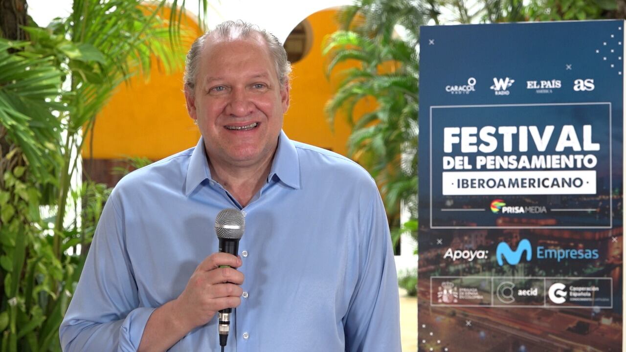 Rafael Rojas, profesor e investigador, habló en el primer Festival del Pensamiento Iberoamericano de Prisa Media.