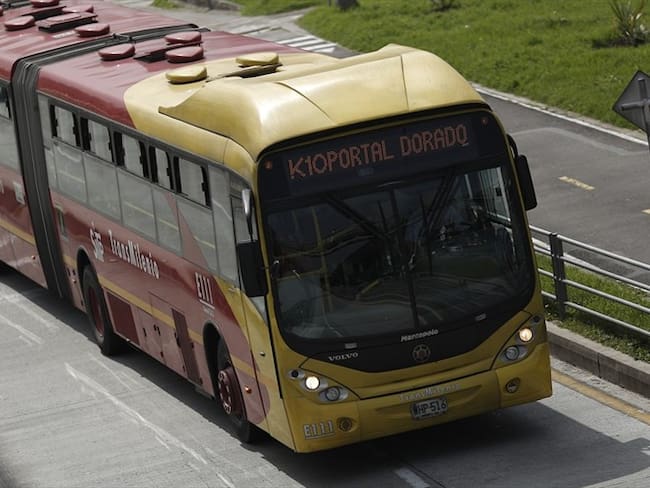 Transmilenio. Foto: Colprensa