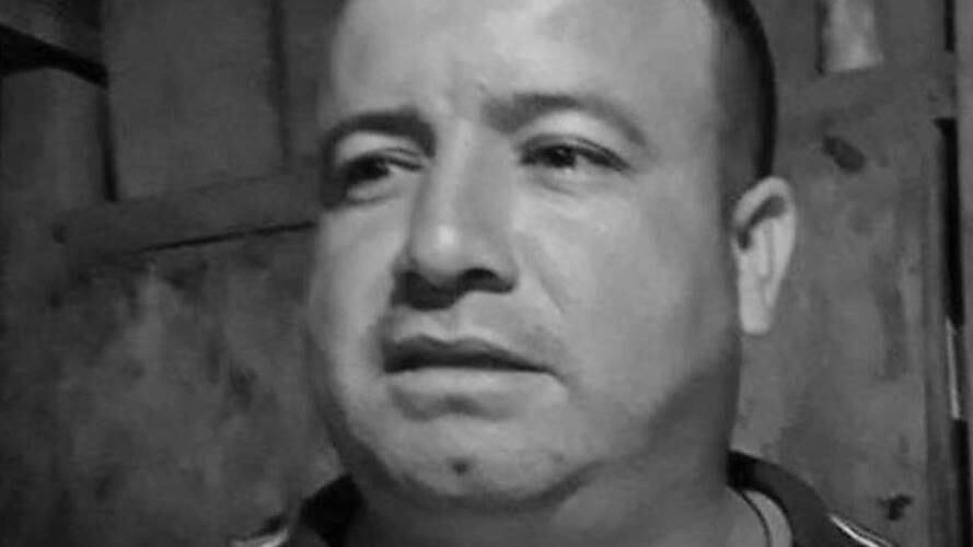 Firmante de la paz Ruber Erney Dorado, asesinado en Balboa Cauca. Crédito: Comunes.